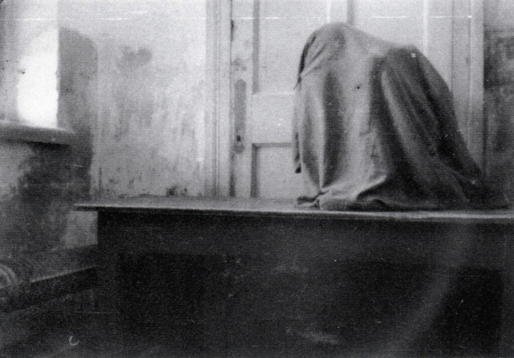 Prisoner in detention cell in the Selenodolsk camp near Jelabuga, October 1946,<br>by courtesy of Waxmann Verlag, Germany ©