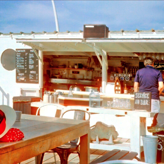 Pourville-sur-Mer, France, 2025, Minox A IIIs, CineStill50d