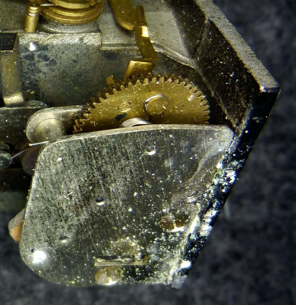 Escapement disassembly